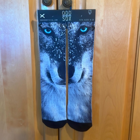 Wolf Socks by Odd Sox - Picture 1 of 2